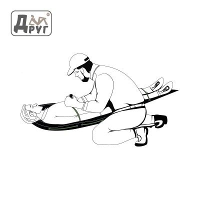 Сани-волокуши тактические универсальные ДРУГ