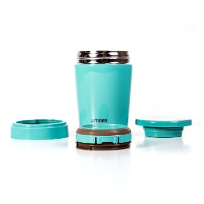 Термоконтейнер для первых или вторых блюд Tiger MCL-A038 Mint Blue, 0.38 л (цвет - мятно-голубой)