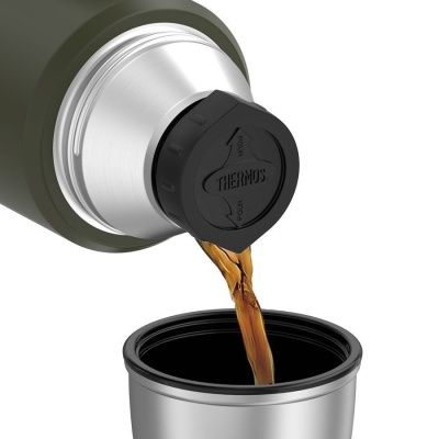 Термос для напитков "ВИТЯЗЬ" 1,2л (хаки) АРМИЯ РОССИИ