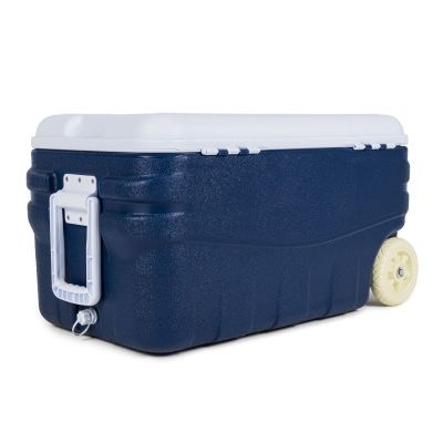 Контейнер изотермический Camping World Thermobox 80 с колёсами  (цвет: тёмно-синий)