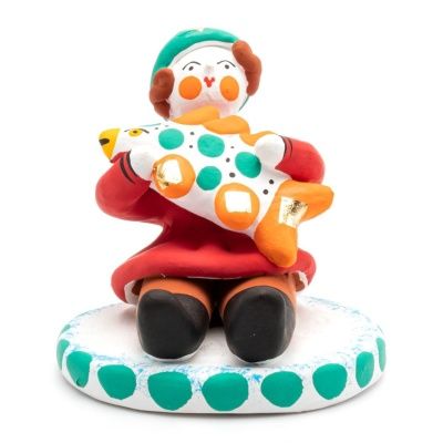 Фигурка "Парень с рыбой на льдине"