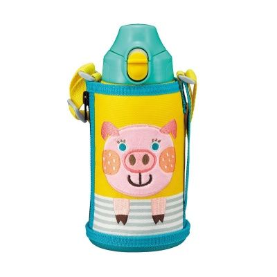 Термос детский Тигр (Tiger) MBR-T06G Свинка 0,6 л 