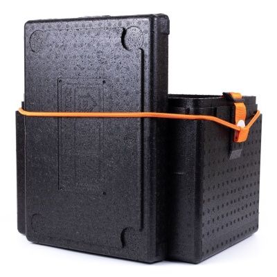 Рыболовный ящик Camping World  "Друг-2+" 20 л цвет чёрный + оригинальная система крепления