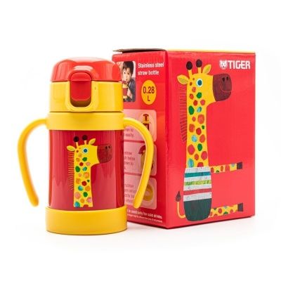 Термос детский Tiger MCK-A280 Giraffe 0,28 л (жираф)