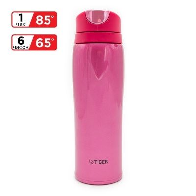 Термокружка Tiger MCB-H048 Raspberry Pink, 0.48 л (цвет - малиновый)