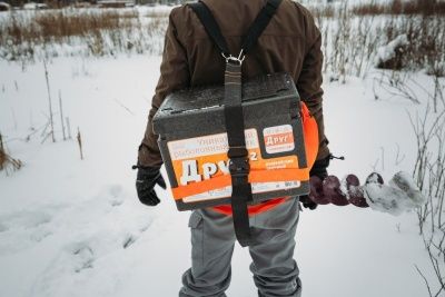 Рыболовный ящик Кемпинг Ворлд (Camping World)  "Друг-2" 20 л цвет черный