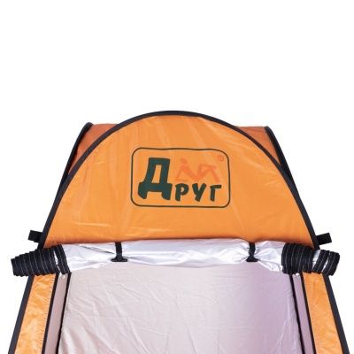 Палатка ДРУГ универсальная для душа и туалета L (цвет оранжевый)