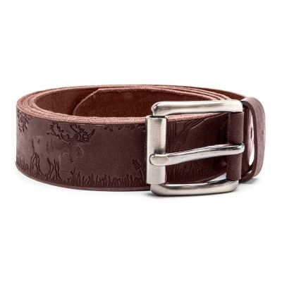 Ремень охотника. Коньячный (142 см)