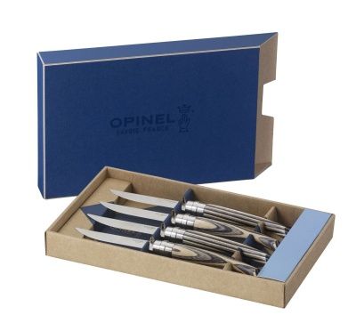 Набор столовых ножей Опинель (Opinel) VRI Береза из 4-х штук