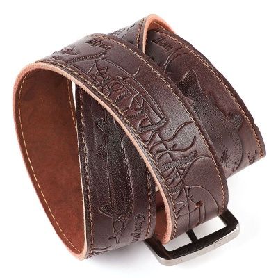 Ремень рыбака. Коньячный