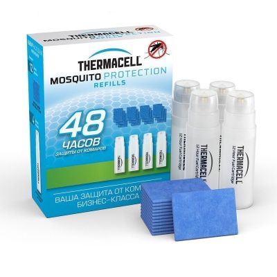 Набор запасной Thermacell (4 газовых картриджа + 12 пластин)
