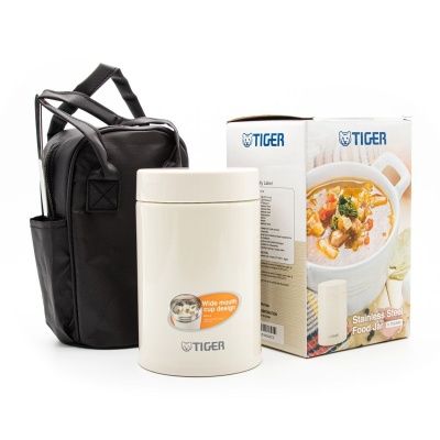 Термоконтейнер для первых или вторых блюд Tiger MCJ-A075 Cauliflower, 0,75 л в сумке 