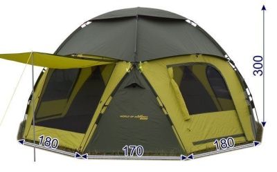 Шатёр автоматический (быстросборный) COSMOS 600 (хаки/горчичный)