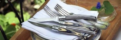 Набор столовых ножей Опинель (Opinel) VRI Береза из 4-х штук