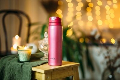 Термокружка Tiger MCB-H048 Raspberry Pink, 0.48 л (цвет - малиновый)