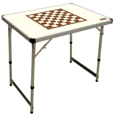 Стол шахматный Camping World Chess Table Ivory