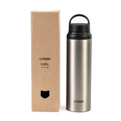 Термокружка Тигр (Tiger) с антибактериальным покрытием MCZ-S080 Титановая руда  0,8 л 