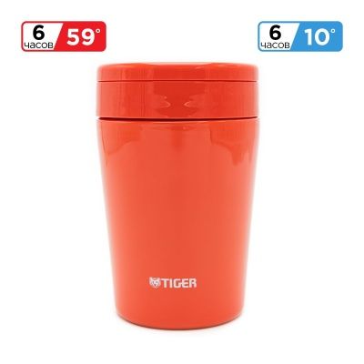 Термоконтейнер для первых или вторых блюд Tiger MCL-B038 Chilli Red 0,38 л (цвет красный перец)