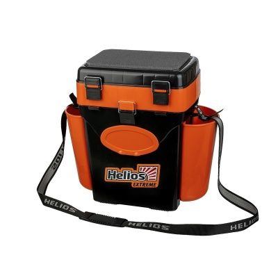 Ящик зимний FishBox (10л) оранжевый Helios
