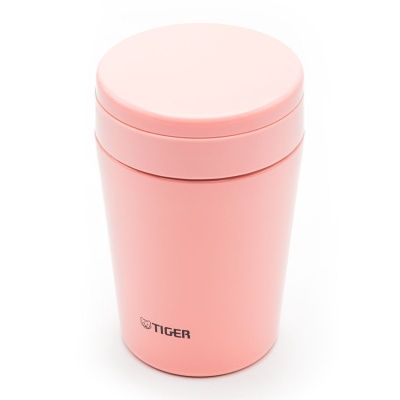Термоконтейнер для первых или вторых блюд Tiger MCL-A038 Cream Pink, 0.38 л (цвет - розовый)