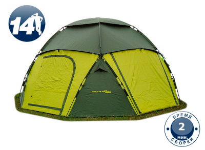 Шатёр автоматический (быстросборный) COSMOS 600 (хаки/горчичный)