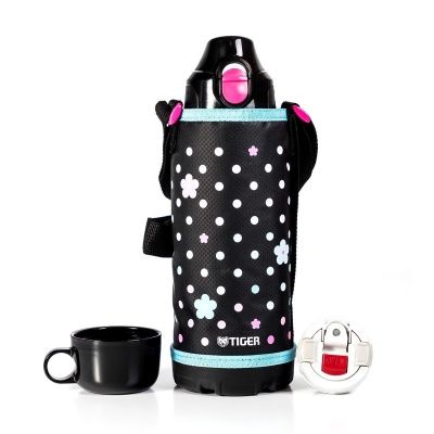 Термос спортивный Tiger MBO-E080 Blue Flower, 0.8 л
