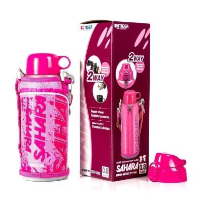 Термос классический Tiger MMN-W080 Pink, 0.8 л (цвет розовый)