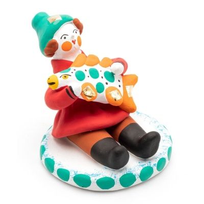 Фигурка "Парень с рыбой на льдине"