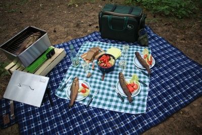 Универсальная коптильня Гурман, размер M (2 яруса)