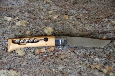 Нож складной Opinel №10 VRI Tradition Inox: The Experts со штопором