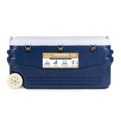 Контейнер изотермический Camping World Thermobox 150 с колёсами  (цвет: тёмно-синий)